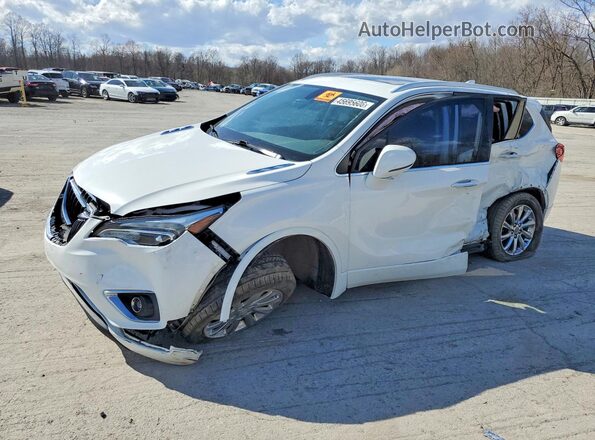 LRBFX2SA0KD008147 2019 BUICK ENVISION Белый Передняя левая четверть