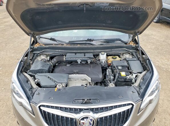 LRBFX2SA3KD042373 2019 BUICK ENVISION Tan Widok komory silnika
