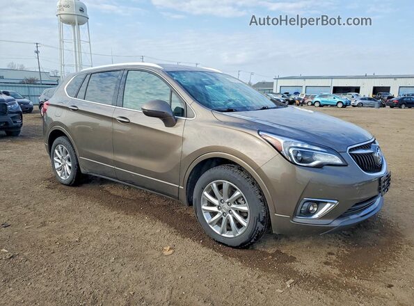 LRBFX2SA3KD042373 2019 BUICK ENVISION Tan Przód prawy