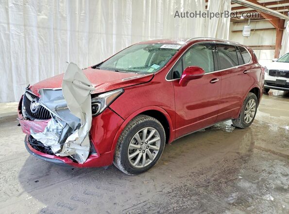 LRBFX2SA3KD121607 2019 BUICK ENVISION Красный Передняя левая четверть