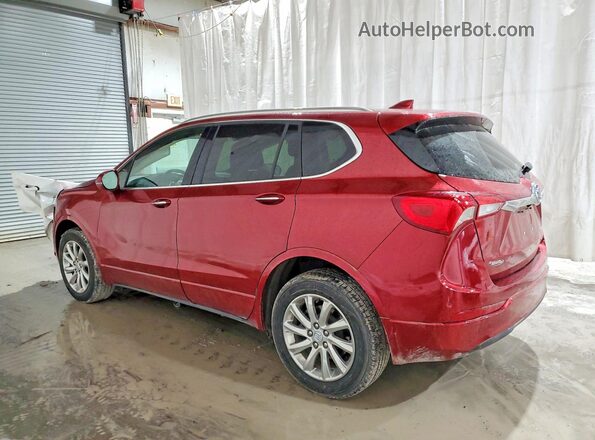 LRBFX2SA3KD121607 2019 BUICK ENVISION Красный Задняя левая четверть