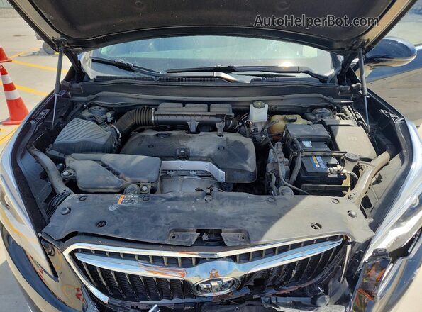 LRBFX2SA3KD144126 2019 BUICK ENVISION Черный Вид подкапотного пространства