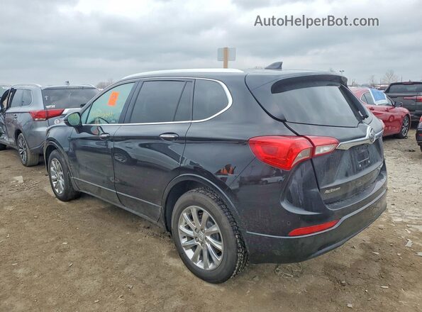 LRBFX2SA3LD064987 2020 BUICK ENVISION Black Tył lewy