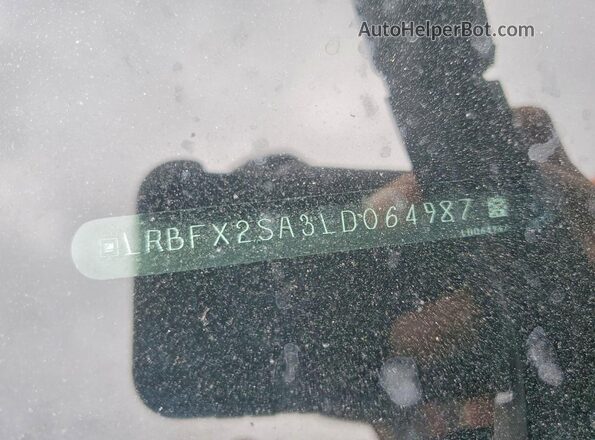 LRBFX2SA3LD064987 2020 BUICK ENVISION Black Widok komory silnika