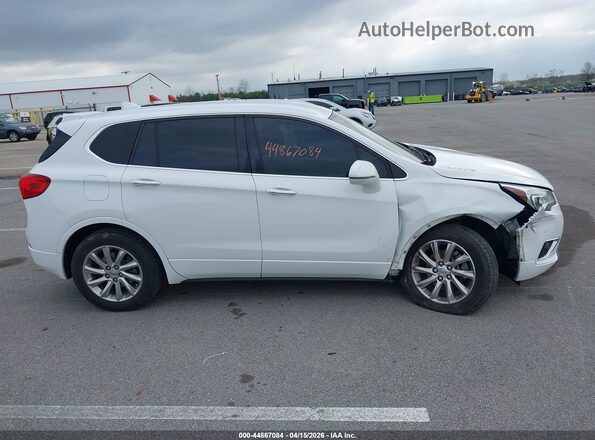 LRBFX2SA5KD004658 2019 BUICK ENVISION Белый Вид задней части салона