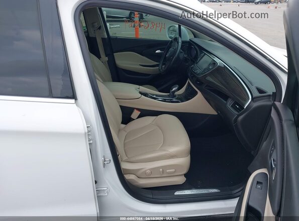 LRBFX2SA5KD004658 2019 BUICK ENVISION Белый Вид салона спереди