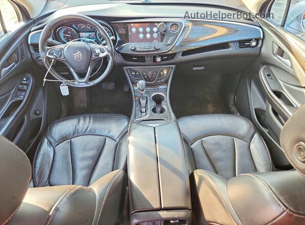 LRBFX2SA8JD027723 2018 BUICK ENVISION Silver Vista del salpicadero