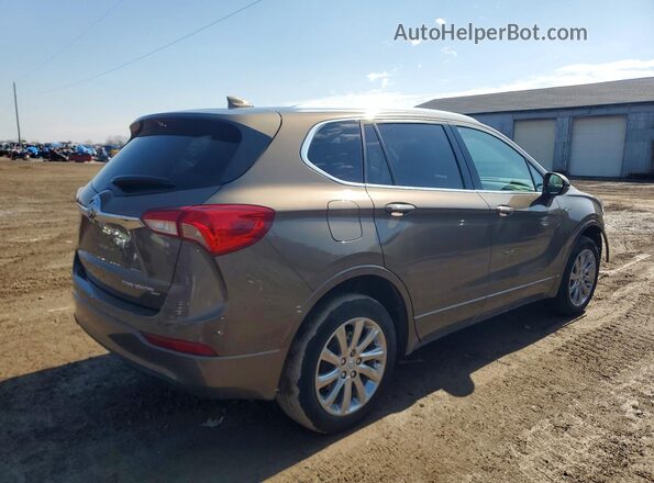 LRBFX2SAXKD091540 2019 BUICK ENVISION Желто-коричневый Задняя правая четверть