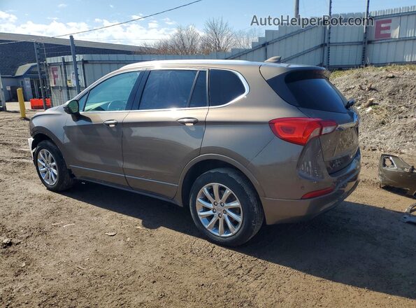 LRBFX2SAXKD091540 2019 BUICK ENVISION Желто-коричневый Задняя левая четверть