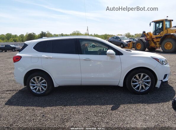 LRBFX2SAXLD046311 2020 BUICK ENVISION White Widok wnętrza 360 stopni