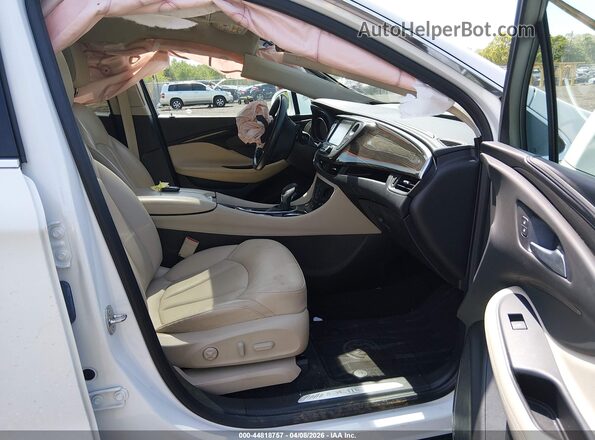 LRBFX2SAXLD046311 2020 BUICK ENVISION White Widok wnętrza z przodu