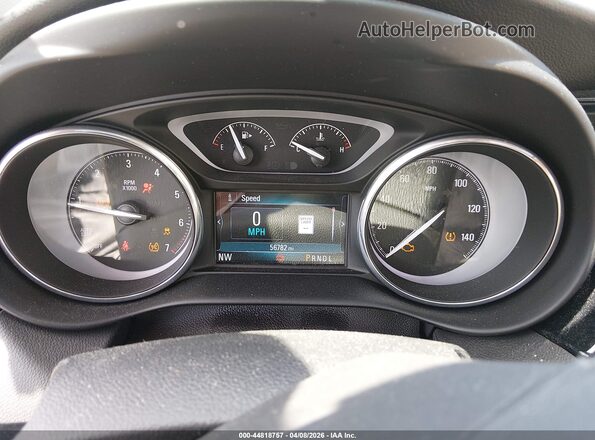 LRBFX2SAXLD046311 2020 BUICK ENVISION White Widok tylnych siedzeń