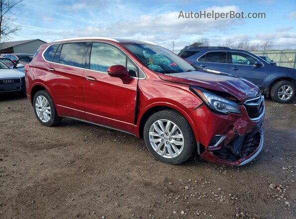 LRBFX3SX1LD108933 2020 BUICK ENVISION Красный Передняя правая четверть