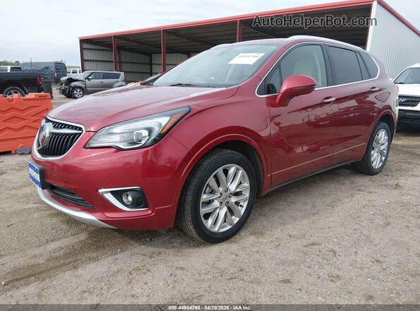 LRBFX4SX5LD158272 2020 BUICK ENVISION Red Vista tres cuartos delantera izquierda