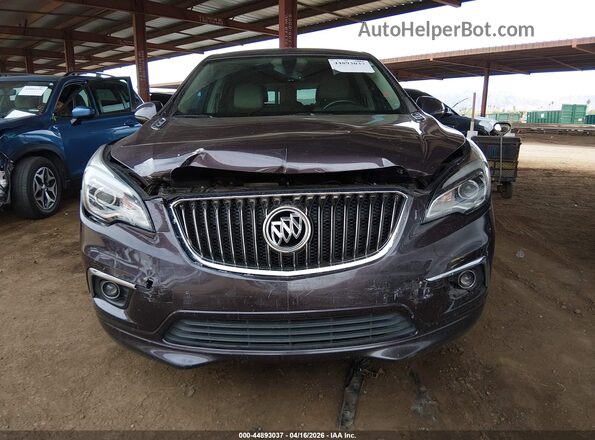LRBFXASAXHD023838 2017 BUICK ENVISION Purple Вид щитка приладів