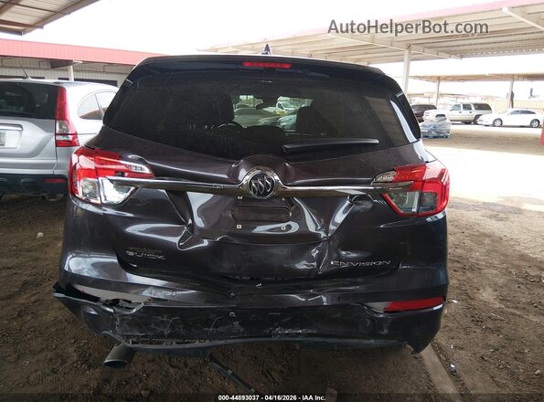 LRBFXASAXHD023838 2017 BUICK ENVISION Purple Вид спереду