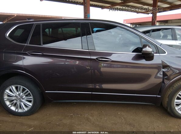 LRBFXASAXHD023838 2017 BUICK ENVISION Purple Вид задньої частини салону