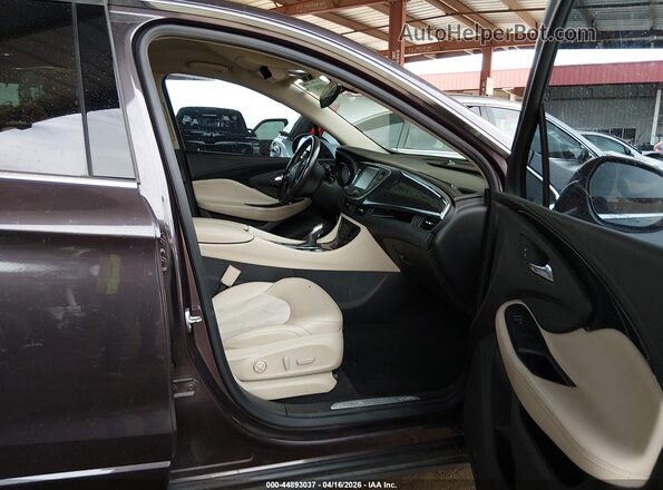 LRBFXASAXHD023838 2017 BUICK ENVISION Purple Вид салону спереду