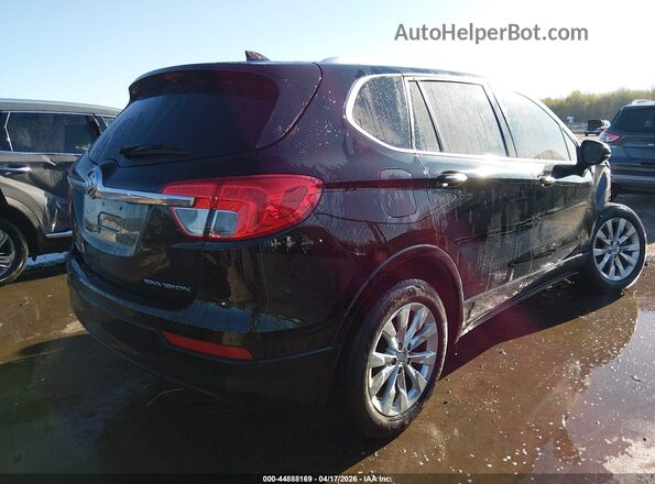 LRBFXBSA0HD088610 2017 BUICK ENVISION Black Trasero derecho