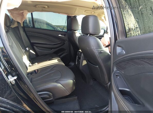 LRBFXBSA0HD088610 2017 BUICK ENVISION Black Vista de la etiqueta del VIN