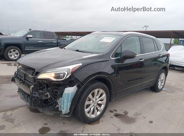 LRBFXBSA0HD221687 2017 BUICK ENVISION Black Przód lewy