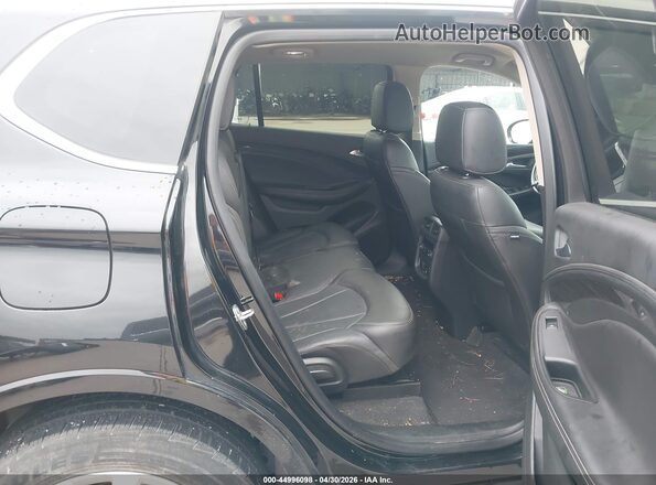 LRBFXBSA0HD221687 2017 BUICK ENVISION Black Widok naklejki z numerem VIN