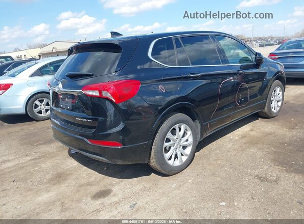 LRBFXBSA0KD061558 2019 BUICK ENVISION Black Rear right