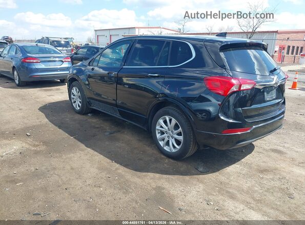 LRBFXBSA0KD061558 2019 BUICK ENVISION Black Rear left