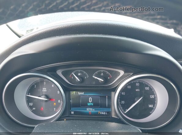 LRBFXBSA0KD061558 2019 BUICK ENVISION Black Rear seats view