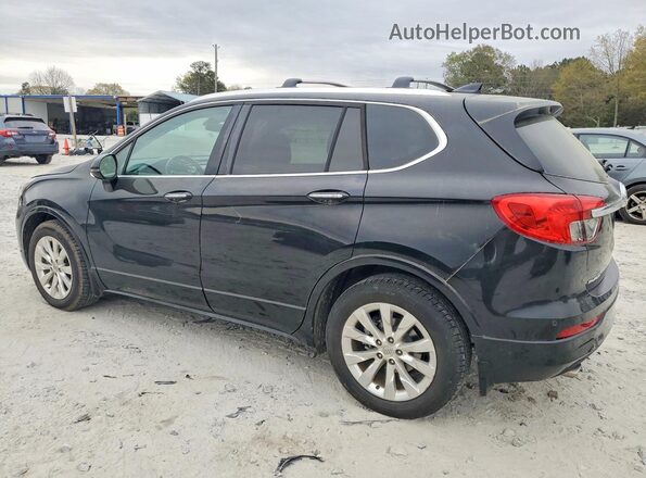 LRBFXBSA1HD019618 2017 BUICK ENVISION Black Trasero izquierdo