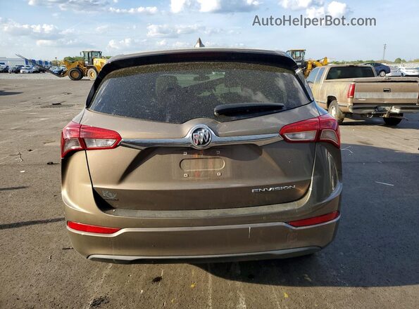 LRBFXBSA2KD010031 2019 BUICK ENVISION Brown უკანა ხედი