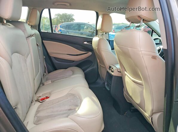 LRBFXBSA2KD010031 2019 BUICK ENVISION Brown უკანა სალონის ხედი