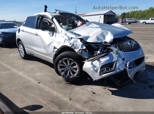 LRBFXBSA3HD090576 2017 BUICK ENVISION Серебряный Передняя правая четверть
