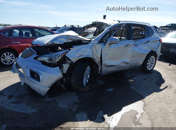 LRBFXBSA3HD090576 2017 BUICK ENVISION Серебряный Передняя левая четверть