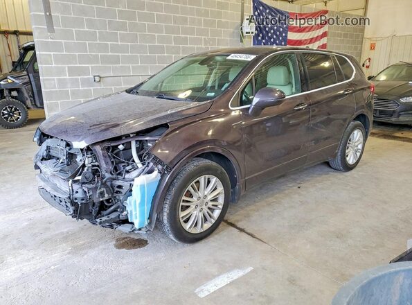 LRBFXBSA3JD008450 2018 BUICK ENVISION Purple Vista tres cuartos delantera izquierda