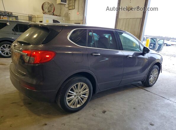 LRBFXBSA3JD008450 2018 BUICK ENVISION Purple Trasero derecho
