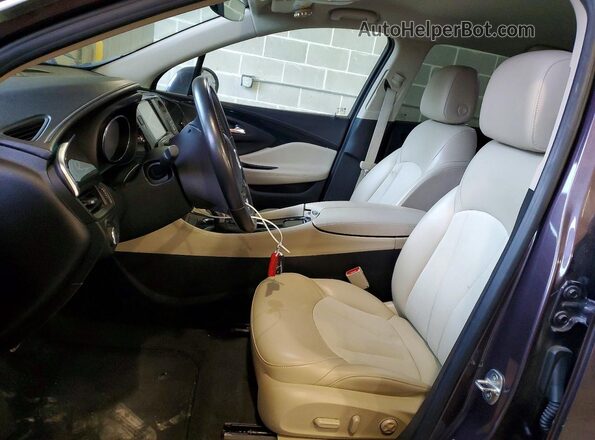 LRBFXBSA3JD008450 2018 BUICK ENVISION Purple Vista interior delantera