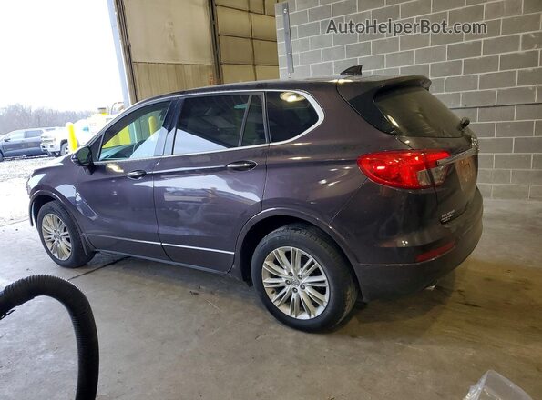 LRBFXBSA3JD008450 2018 BUICK ENVISION Purple Trasero izquierdo