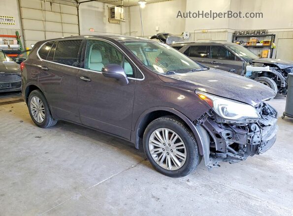 LRBFXBSA3JD008450 2018 BUICK ENVISION Purple Delantero derecho