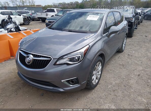 LRBFXBSA4LD214220 2020 BUICK ENVISION Gray Передня ліва чверть