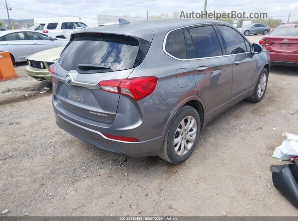 LRBFXBSA4LD214220 2020 BUICK ENVISION Gray Задня права чверть