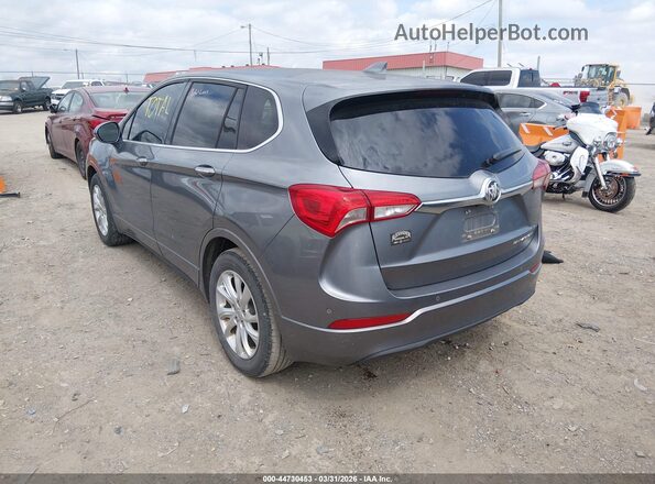 LRBFXBSA4LD214220 2020 BUICK ENVISION Gray Задня ліва чверть