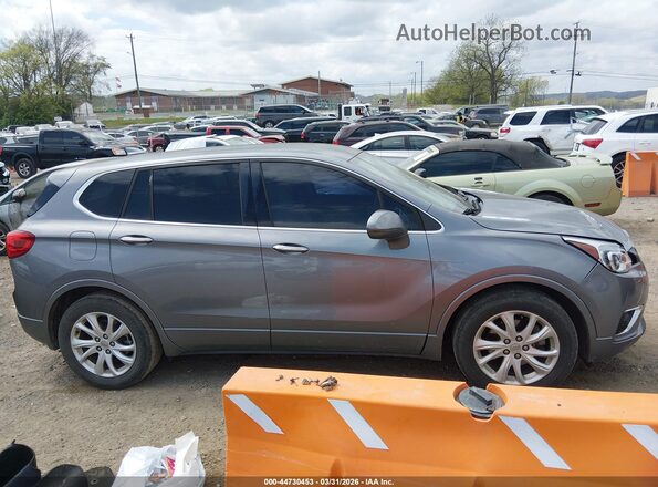 LRBFXBSA4LD214220 2020 BUICK ENVISION Gray Вид задньої частини салону