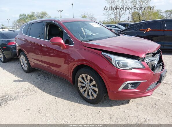 LRBFXBSA5HD095035 2017 BUICK ENVISION Red Delantero derecho