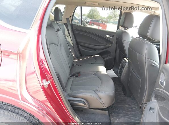 LRBFXBSA5HD095035 2017 BUICK ENVISION Red Vista de la etiqueta del VIN