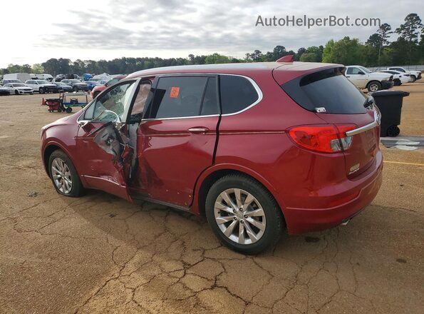 LRBFXBSA7HD054115 2017 BUICK ENVISION Red Задня ліва чверть