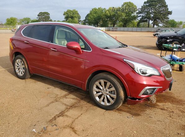 LRBFXBSA7HD054115 2017 BUICK ENVISION Red Передня права чверть