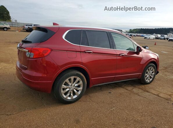 LRBFXBSA7HD054115 2017 BUICK ENVISION Red Задня права чверть