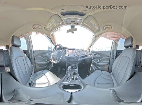 LRBFXBSA7HD163190 2017 BUICK ENVISION Белый Панорамный вид салона 360°