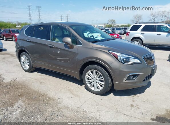 LRBFXBSA9JD054624 2018 BUICK ENVISION Brown Przód prawy
